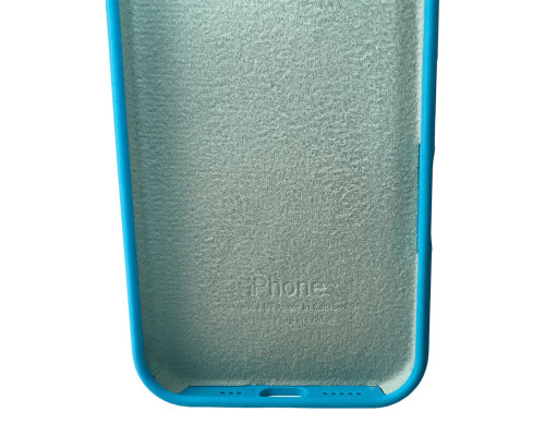 Чохол для смартфона Silicone Full Case AA Open Cam for Apple iPhone 16 38,Surf Blue