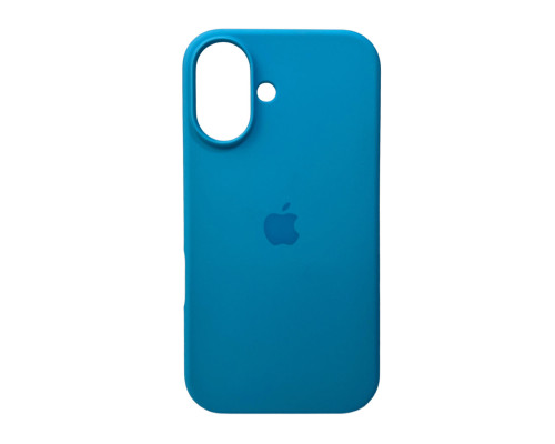 Чохол для смартфона Silicone Full Case AA Open Cam for Apple iPhone 16 38,Surf Blue