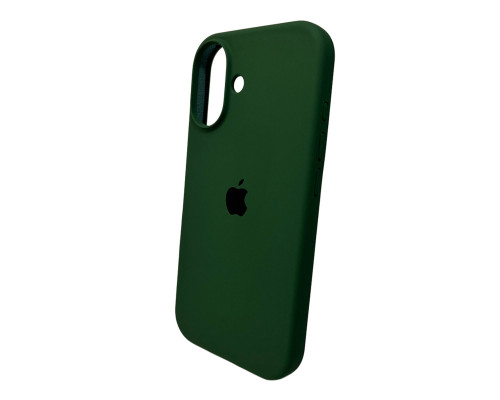 Чохол для смартфона Silicone Full Case AA Open Cam for Apple iPhone 16 40,Atrovirens