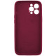 Чохол для смартфона Silicone Full Case AA Camera Protect for Apple iPhone 11 Pro Max 47,Plum