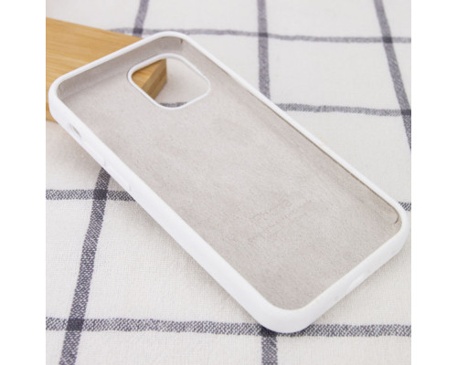 Чохол для смартфона Silicone Full Case AA Open Cam for Apple iPhone 15 Pro Max 8,White