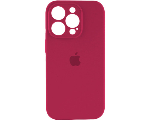 Чохол для смартфона Silicone Full Case AA Camera Protect for Apple iPhone 16 Pro Max 35,Maroon