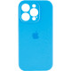 Чохол для смартфона Silicone Full Case AA Camera Protect for Apple iPhone 16 Pro Max 44,Light Blue