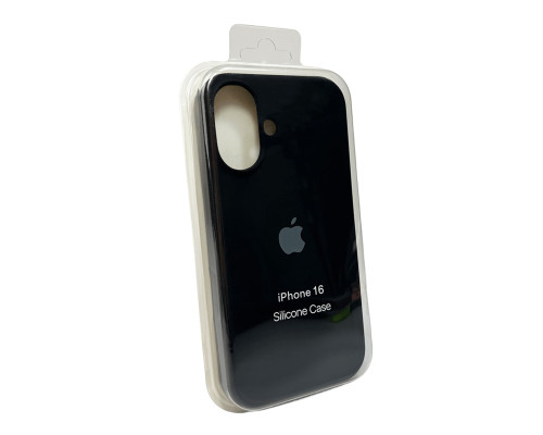 Чохол для смартфона Silicone Full Case AA Open Cam for Apple iPhone 16 14,Black