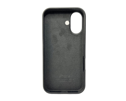 Чохол для смартфона Silicone Full Case AA Open Cam for Apple iPhone 16 14,Black