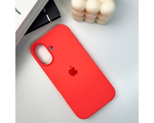 Чохол для смартфона Silicone Full Case AA Open Cam for Apple iPhone 16 18,Peach