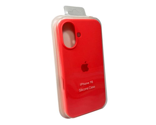 Чохол для смартфона Silicone Full Case AA Open Cam for Apple iPhone 16 18,Peach