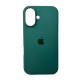 Чохол для смартфона Silicone Full Case AA Open Cam for Apple iPhone 16 46,Pine Green