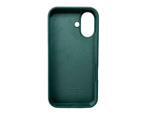 Чохол для смартфона Silicone Full Case AA Open Cam for Apple iPhone 16 46,Pine Green