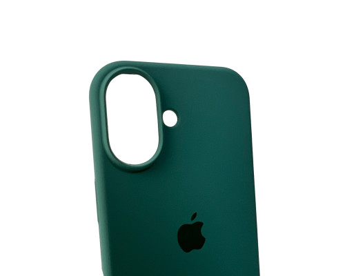 Чохол для смартфона Silicone Full Case AA Open Cam for Apple iPhone 16 46,Pine Green