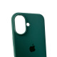 Чохол для смартфона Silicone Full Case AA Open Cam for Apple iPhone 16 46,Pine Green