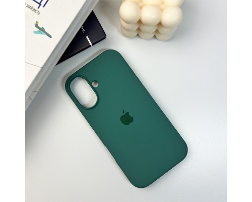 Чохол для смартфона Silicone Full Case AA Open Cam for Apple iPhone 16 46,Pine Green