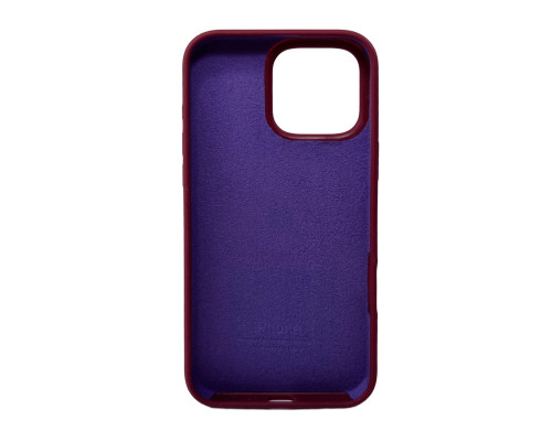 Чохол для смартфона Silicone Full Case AA Open Cam for Apple iPhone 16 Pro Max 47,Plum