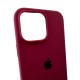 Чохол для смартфона Silicone Full Case AA Open Cam for Apple iPhone 16 Pro Max 47,Plum