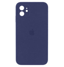 Чохол для смартфона Silicone Full Case AA Camera Protect for Apple iPhone 12 7,Dark Blue
