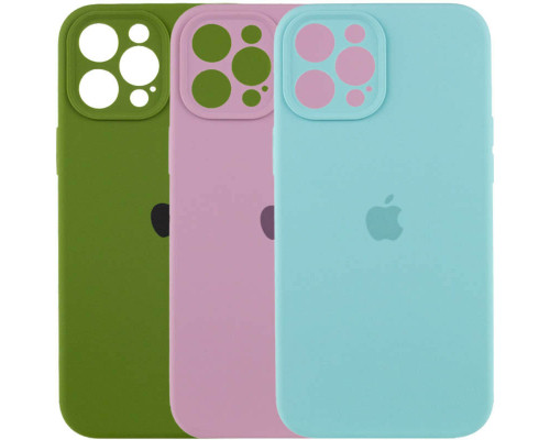 Чохол для смартфона Silicone Full Case AA Camera Protect for Apple iPhone 12 Pro 26,Elegant Purple