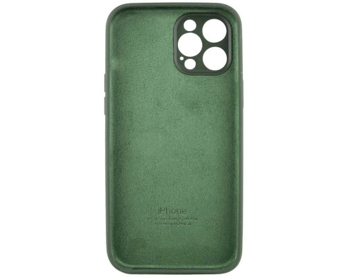 Чохол для смартфона Silicone Full Case AA Camera Protect for Apple iPhone 12 Pro 40,Atrovirens