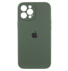 Чохол для смартфона Silicone Full Case AA Camera Protect for Apple iPhone 12 Pro 40,Atrovirens