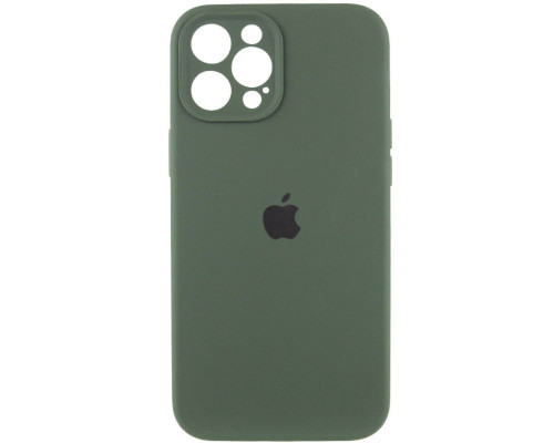 Чохол для смартфона Silicone Full Case AA Camera Protect for Apple iPhone 12 Pro 40,Atrovirens
