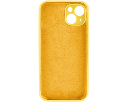 Чохол для смартфона Silicone Full Case AA Camera Protect for Apple iPhone 15 56,Sunny Yellow