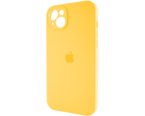 Чохол для смартфона Silicone Full Case AA Camera Protect for Apple iPhone 15 56,Sunny Yellow