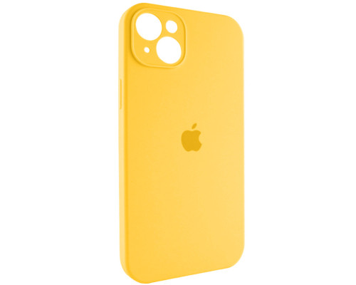 Чохол для смартфона Silicone Full Case AA Camera Protect for Apple iPhone 15 56,Sunny Yellow