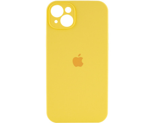 Чохол для смартфона Silicone Full Case AA Camera Protect for Apple iPhone 15 56,Sunny Yellow