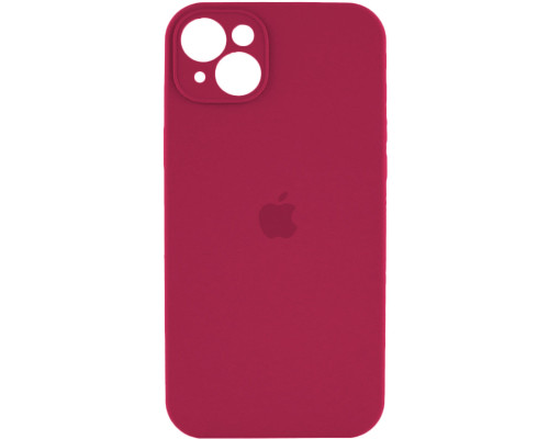 Чохол для смартфона Silicone Full Case AA Camera Protect for Apple iPhone 14 35,Maroon