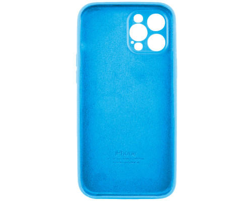 Чохол для смартфона Silicone Full Case AA Camera Protect for Apple iPhone 12 Pro 44,Light Blue