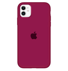 Чохол для смартфона Silicone Full Case AA Open Cam for Apple iPhone 11 Pro кругл 35,Maroon