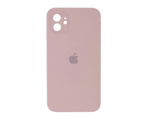 Чохол для смартфона Silicone Full Case AA Camera Protect for Apple iPhone 11 15,Pink Sand