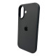 Чохол для смартфона Silicone Full Case AA Open Cam for Apple iPhone 16 12,Dark Grey