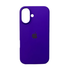 Чохол для смартфона Silicone Full Case AA Open Cam for Apple iPhone 16 22,Dark Purple