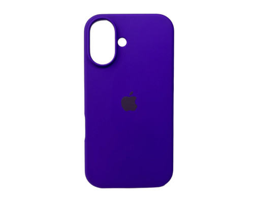 Чохол для смартфона Silicone Full Case AA Open Cam for Apple iPhone 16 22,Dark Purple