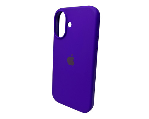 Чохол для смартфона Silicone Full Case AA Open Cam for Apple iPhone 16 22,Dark Purple