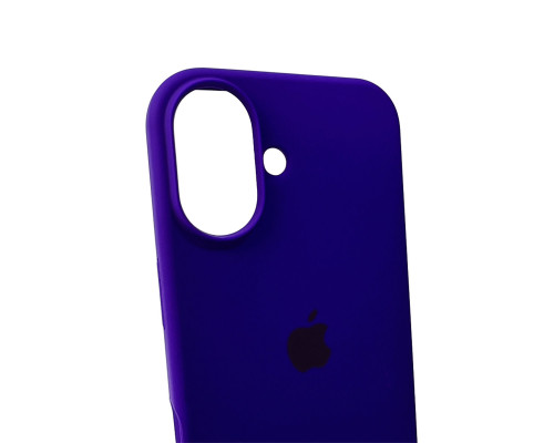 Чохол для смартфона Silicone Full Case AA Open Cam for Apple iPhone 16 22,Dark Purple