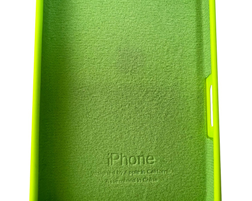 Чохол для смартфона Silicone Full Case AA Open Cam for Apple iPhone 16 24,Shiny Green