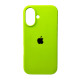 Чохол для смартфона Silicone Full Case AA Open Cam for Apple iPhone 16 24,Shiny Green