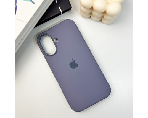 Чохол для смартфона Silicone Full Case AA Open Cam for Apple iPhone 16 28,Lavender Grey