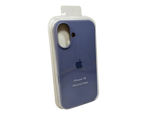 Чохол для смартфона Silicone Full Case AA Open Cam for Apple iPhone 16 28,Lavender Grey