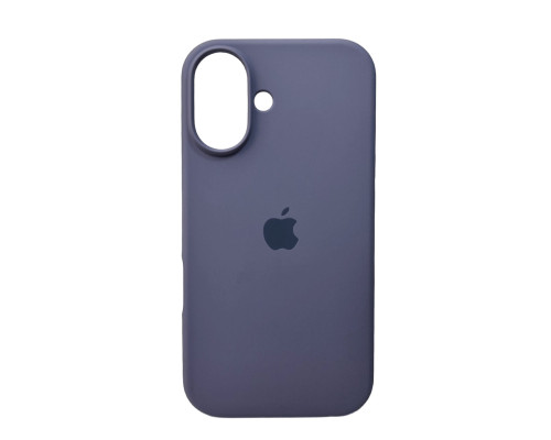 Чохол для смартфона Silicone Full Case AA Open Cam for Apple iPhone 16 28,Lavender Grey