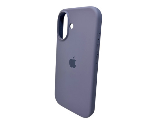 Чохол для смартфона Silicone Full Case AA Open Cam for Apple iPhone 16 28,Lavender Grey