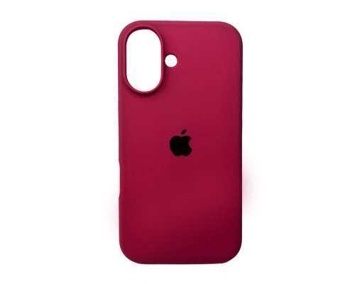 Чохол для смартфона Silicone Full Case AA Open Cam for Apple iPhone 16 47,Plum