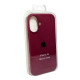 Чохол для смартфона Silicone Full Case AA Open Cam for Apple iPhone 16 47,Plum