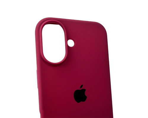 Чохол для смартфона Silicone Full Case AA Open Cam for Apple iPhone 16 47,Plum