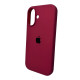 Чохол для смартфона Silicone Full Case AA Open Cam for Apple iPhone 16 47,Plum