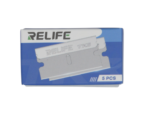 Леза металеві RELIFE TK3 для зняття клею, коробочка 5 шт PLS-00-00150749