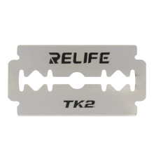 Леза металеві RELIFE TK2 для зняття клею, коробочка 10 шт PLS-00-00150748