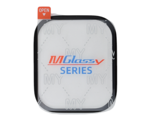 Скло дисплея Apple Watch Series 10 42mm black з OCA black (Musttby) PLS-00-00148525