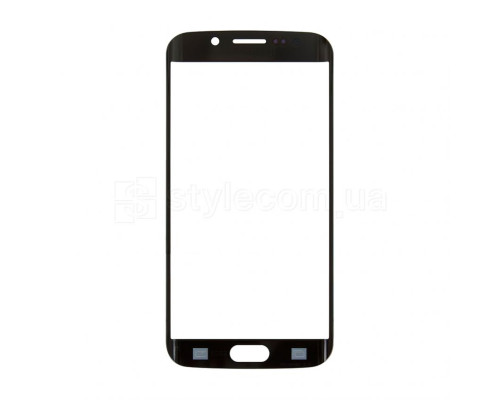 Скло дисплея для переклеювання Samsung Galaxy S6 Edge/G925 (2015) black Original Quality TPS-2710000121916